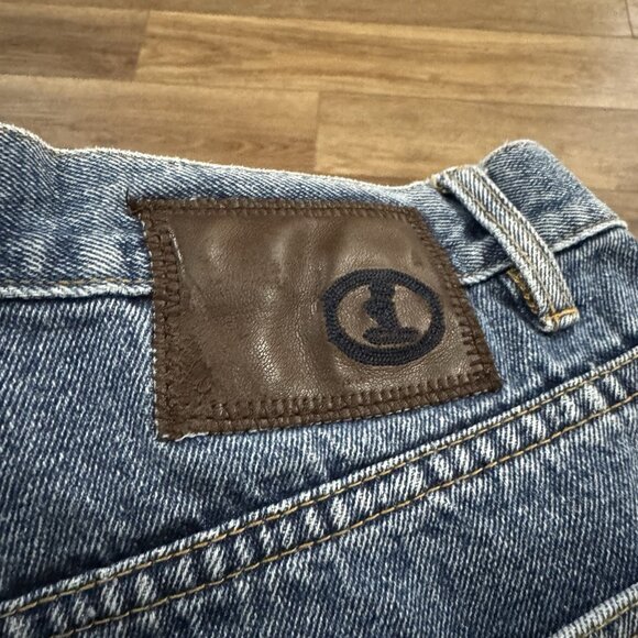 Vintage Indo Jeans Wide Leg Skater Grunge 34x32 - Picture 5 of 12